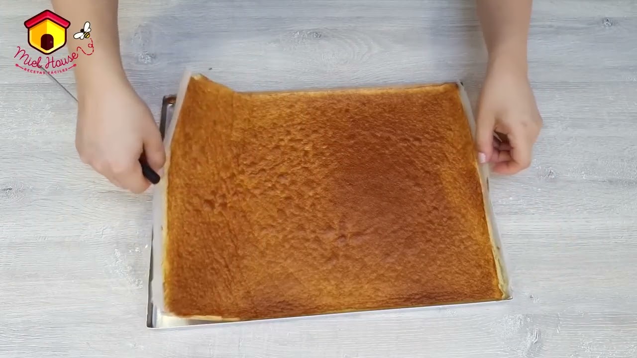 Arrollado relleno MUY FACIL pionono primavera