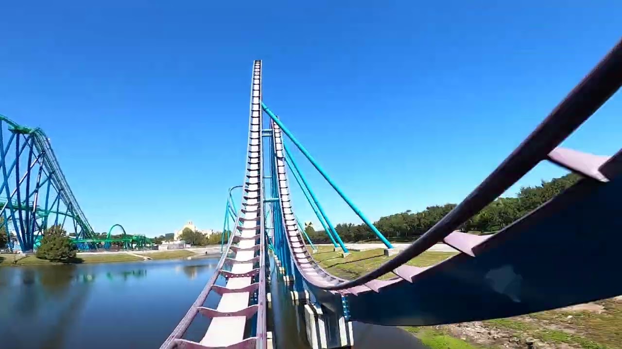 Mako Seaworld Orlando Front row POV 8/10/2022