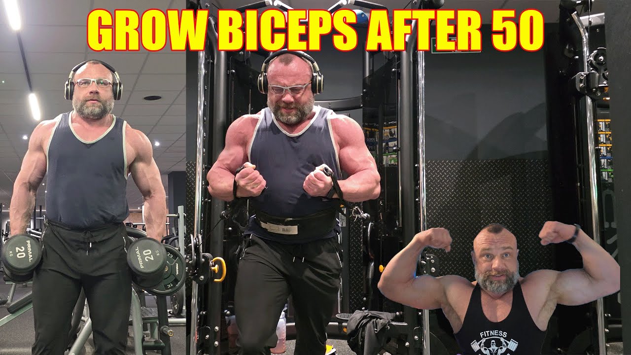 Back and Biceps | Grow biceps after 50