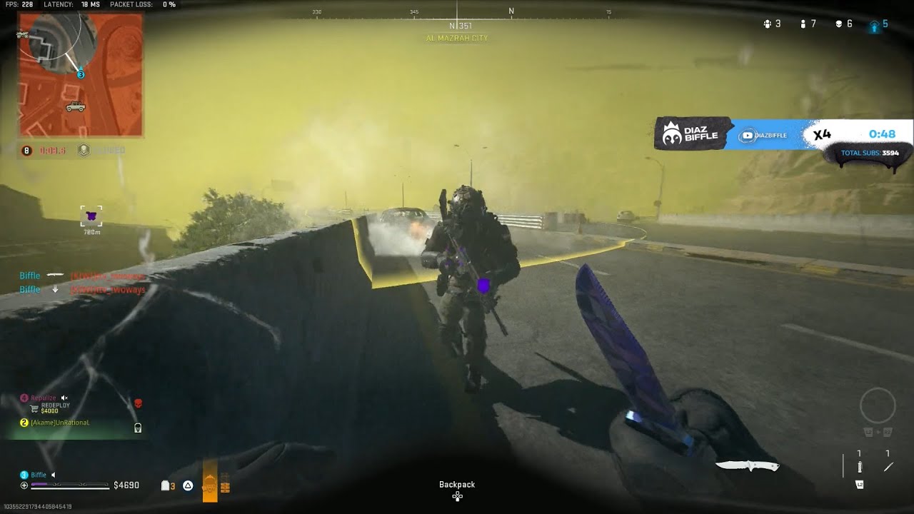 No One Expected BIFFLE to Clutch This With a Knife & Shield