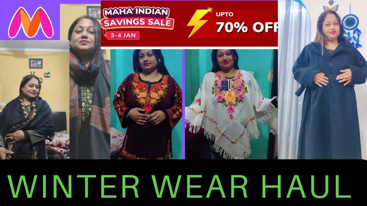 Myntra Pashmina Kashmiri Shawl Haul | Myntra Shawl Haul | Myntra Winter Wear Haul | Myntra Haul