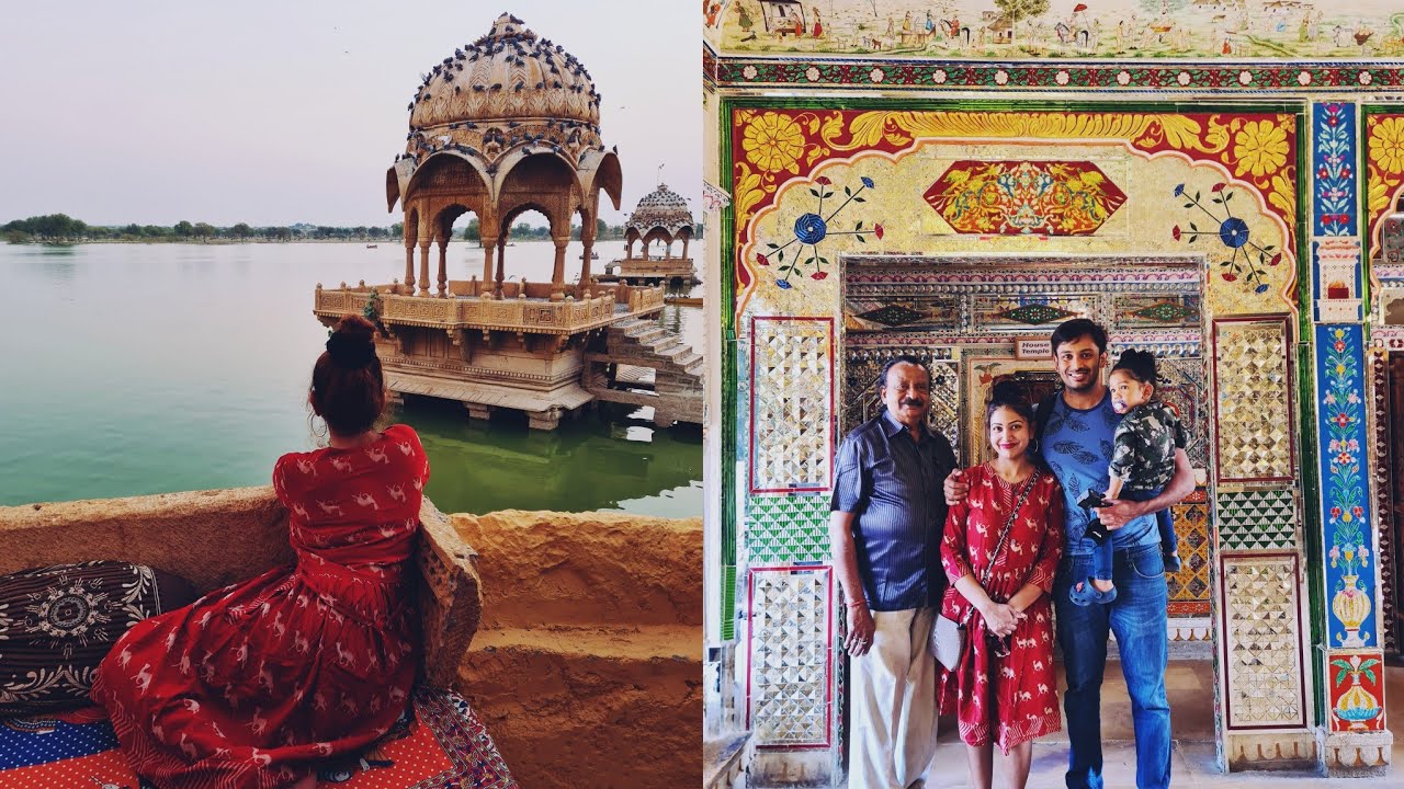 Beautiful Patwa haveli, mesmerising gadisar Lake, shopping for jaipur exhibition and a 🤪 night