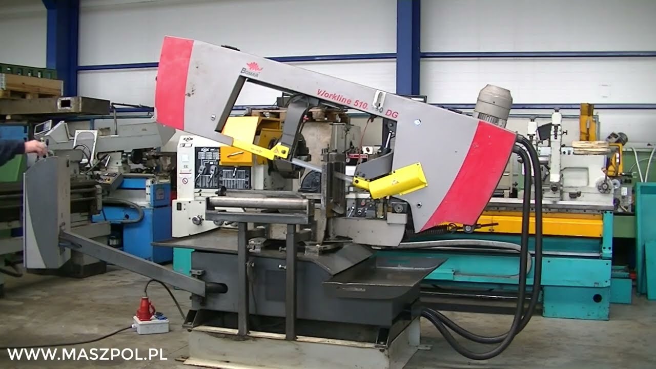Przecinarka taśmowa BOMAR WORKLINE 510.350 DG - WWW.MASZPOL.PL