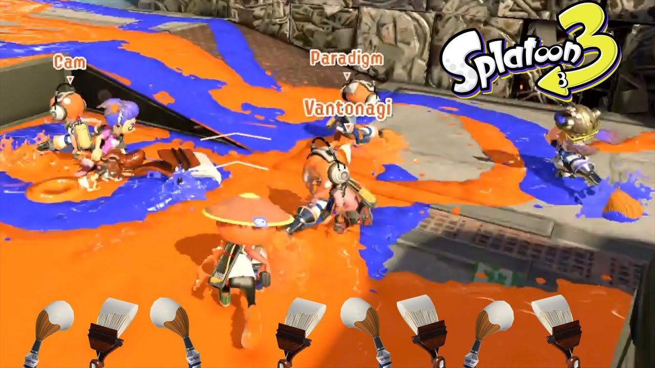 Bumper Brush Royale! - Splatoon 3 Custom Game Mode!
