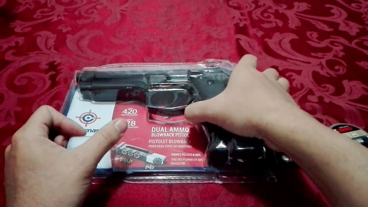 Unboxing de la Beretta PDM9B de Crosman