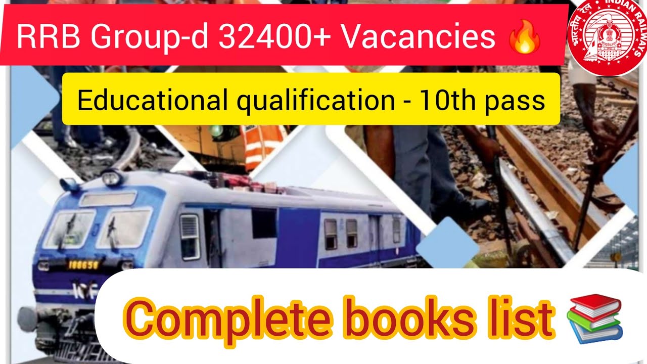 RRB Group-d Complete Books list 📚