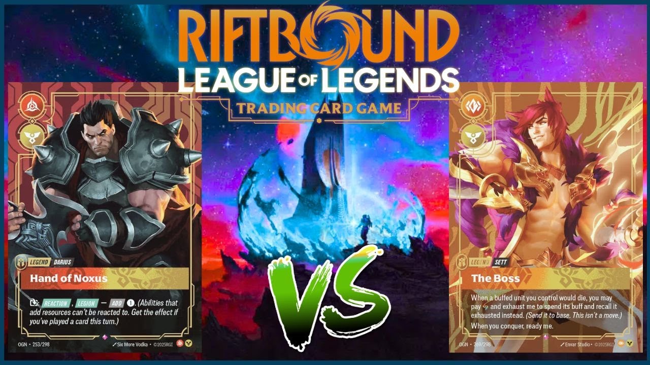 ДАРИУС против СЕТТА | RIFTBOUND: LEAGUE OF LEGENDS TCG | КАЗУАЛЬНЫЙ ГЕЙМПЛЕЙ | ОДИНОЧНАЯ ИГРА