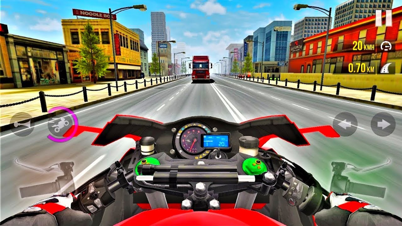 Traffic Rider Гонки на мотоциклах - Лучшие игры на андроид