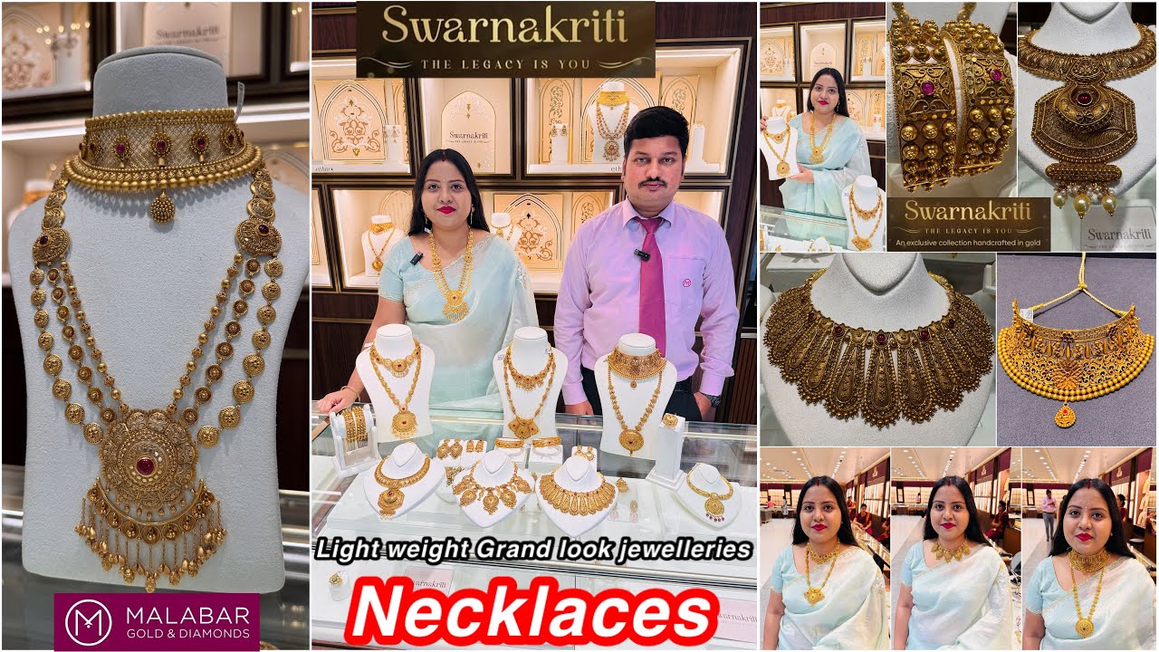 9gm😳🤩onwards light weight Grand look Malabar New Launch✨Swarnakriti✨Collection | Swarnakriti | Gold