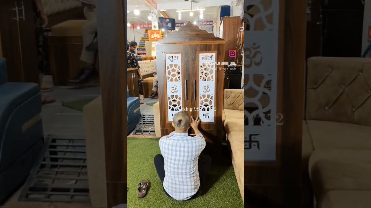 Designer's fancy mandir  very reasonable | Indore only | Mandir | Temple Design | #deepalifurniture
