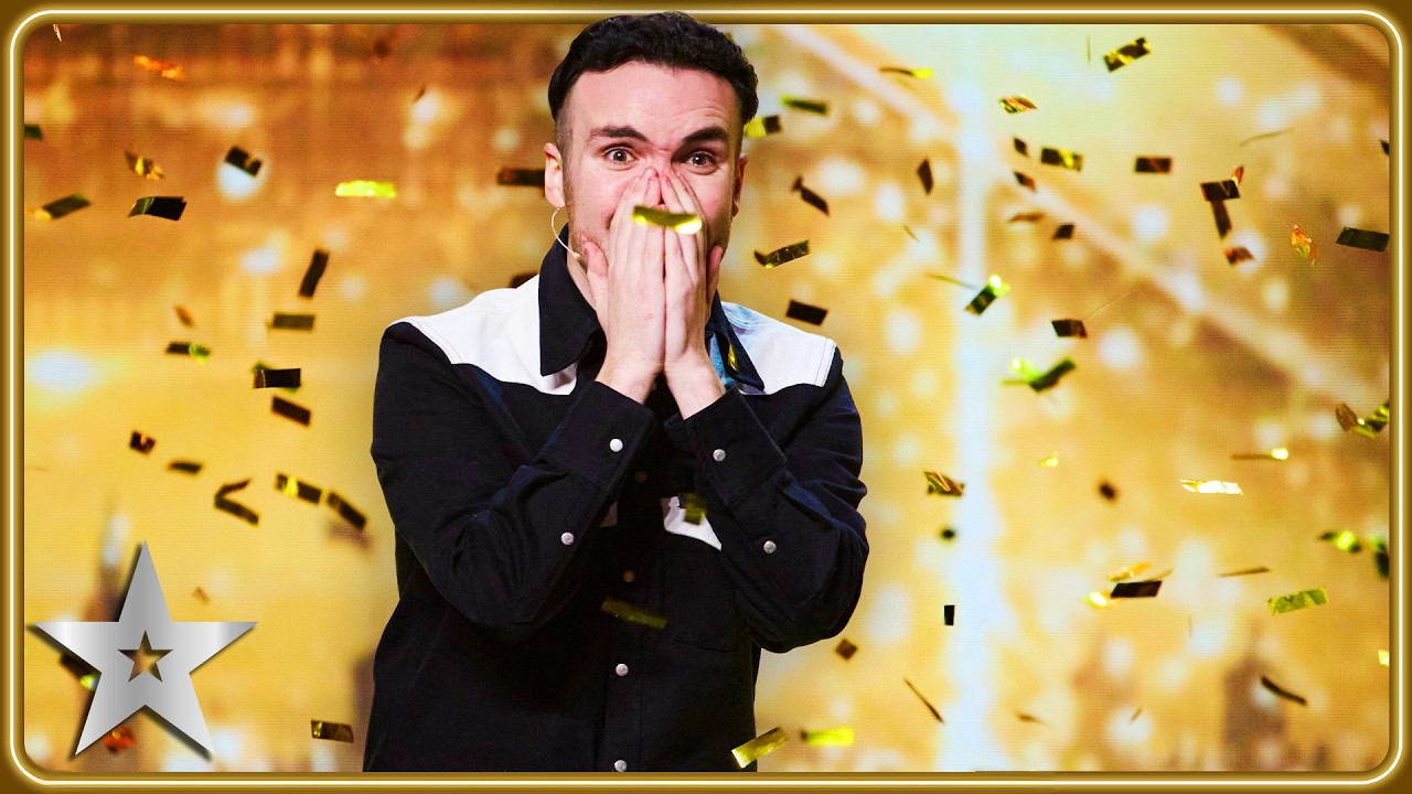 BGT's BIGGEST FAN got a GOLDEN BUZZER! | Unforgettable Audition | Britain's Got Talent
