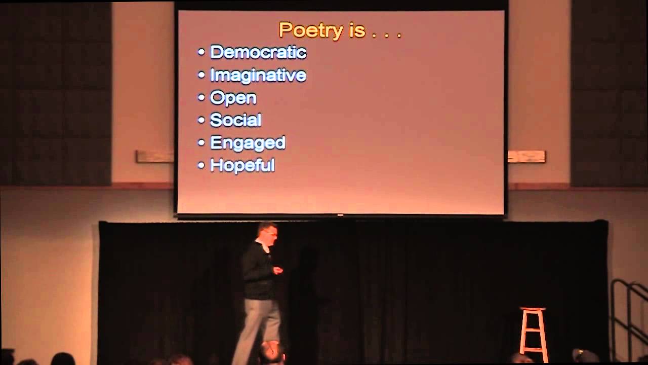Everyday poetics and everyday politics: Dr. Ryan Poll at TEDxNEIU