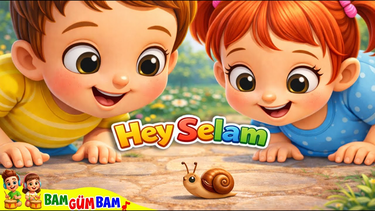 Hey Selam Çocuk Şarkısı | Çocuklar için eğitici ve eğlenceli videolar