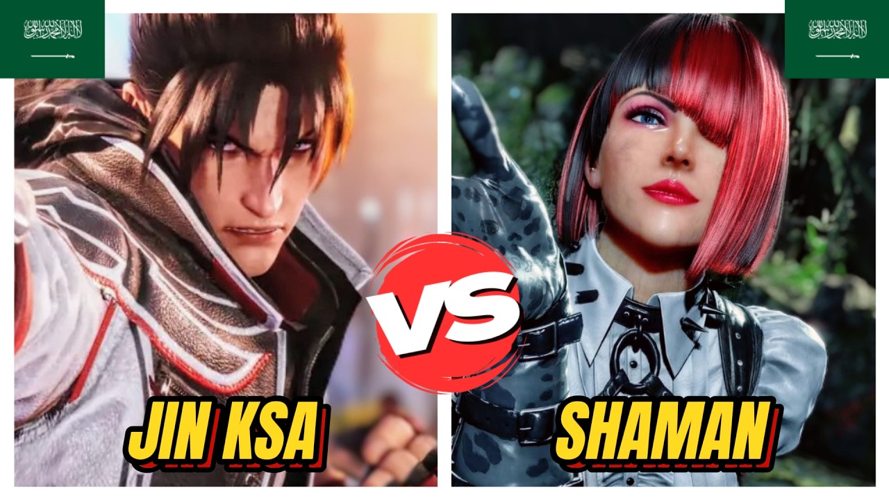 Tekken 8 ▰ JIN KSA (Jin) Vs SHAMAN (Anna) ▰ WILD Matches!