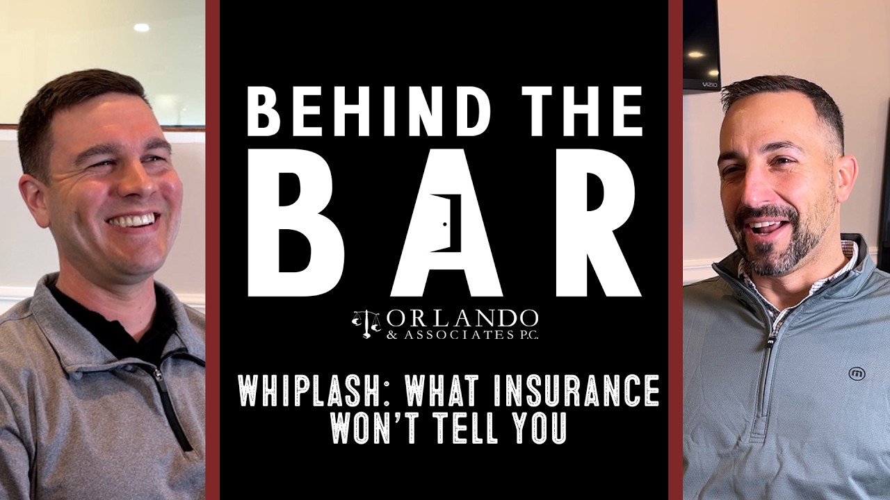 Behind The Bar | Whiplash: What Insurance Won’t Tell You