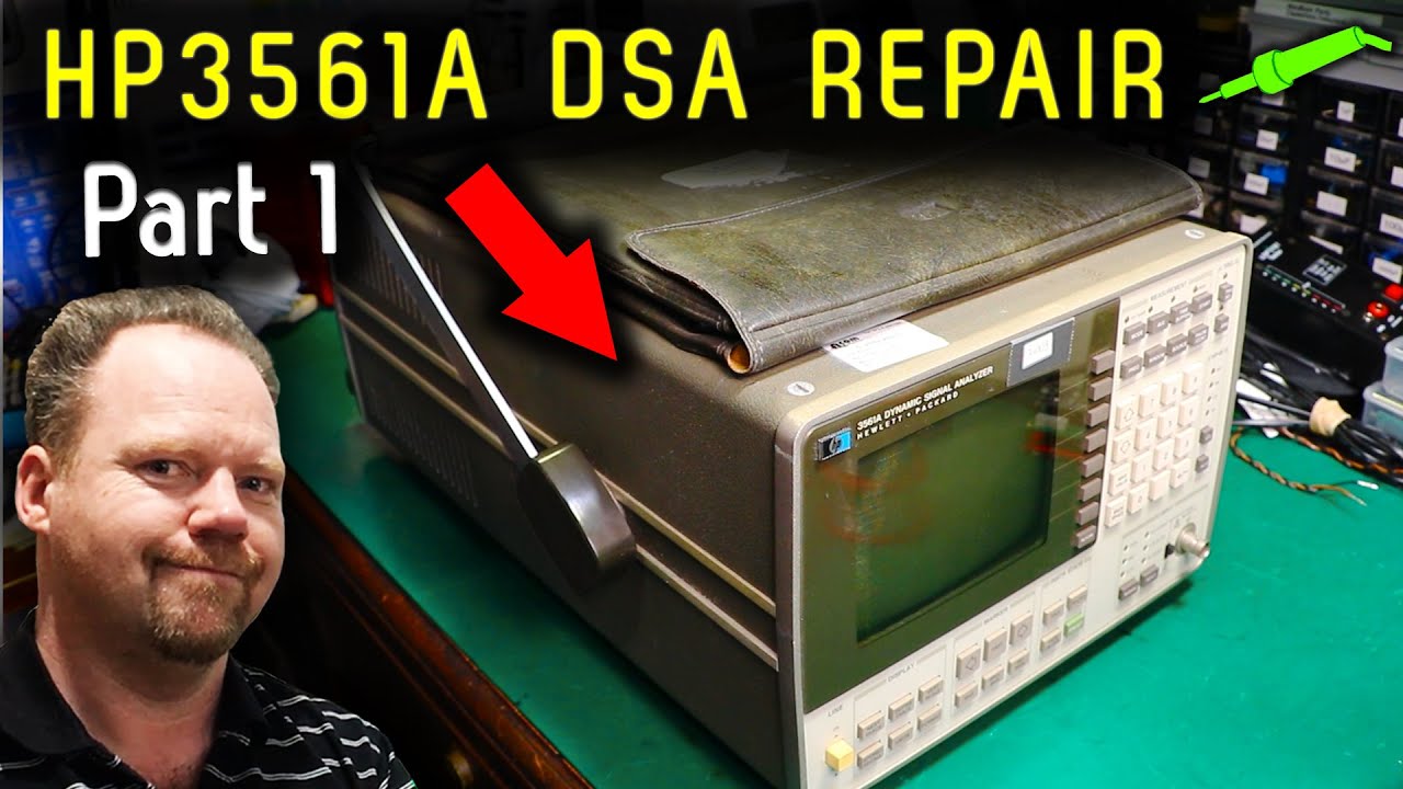 🔴 Can It Be Fixed? HP 3561A Dynamic Signal Analyzer Repair Part 1 - No.899