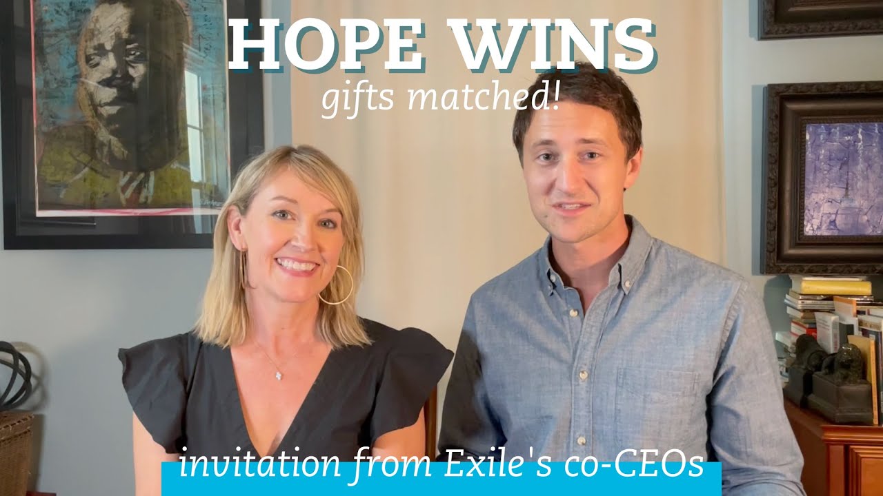 HOPE WINS | Invitation from Exile co-CEOs