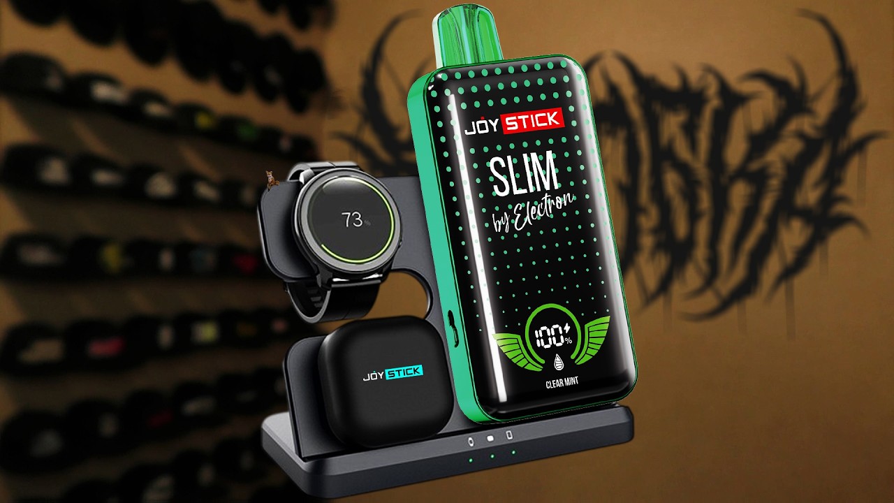 JOY STICK SLIM 20000 с беспроводной зарядкой