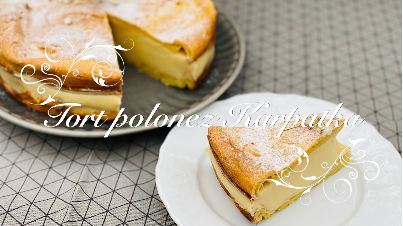 Tort polonez Karpatka | Gateste cu Nadia