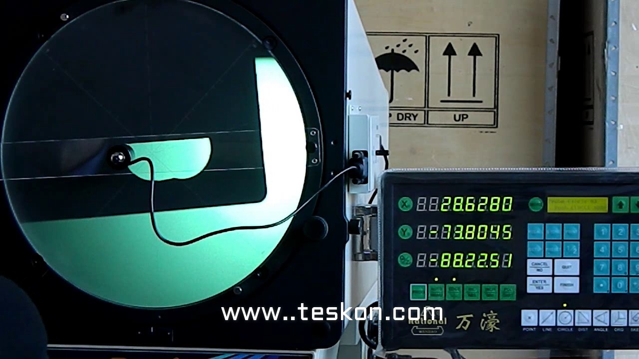 TESKON Profil Projekt&ouml;r Kenar Sens&ouml;r&uuml; Kullanımı