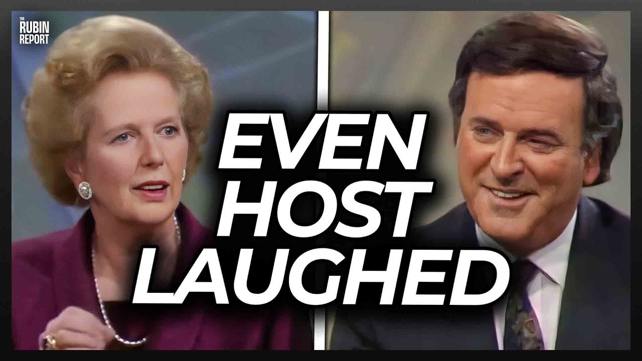 Host Can&rsquo;t Contain His Laugh After Margaret Thatcher&rsquo;s Unexpected Comeback