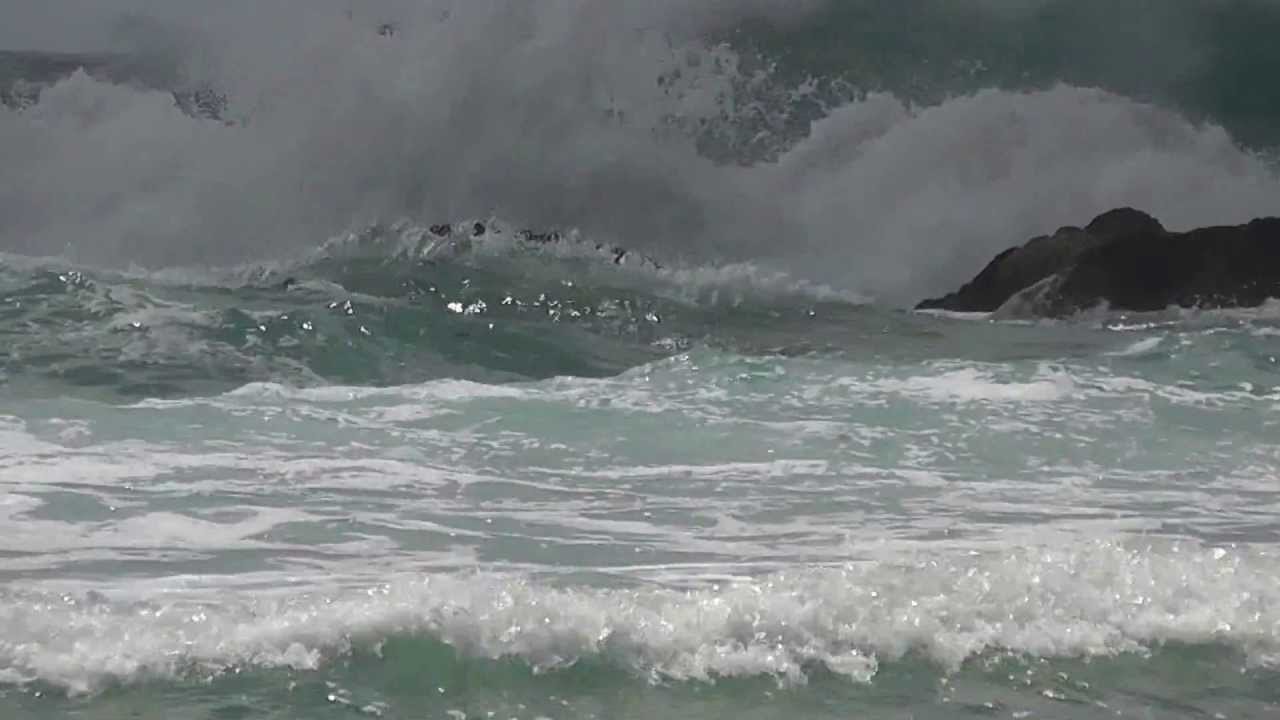 Tempête à Presqu'ile Crozon 06.23.2013 - Dangerous Atlantik Ocean