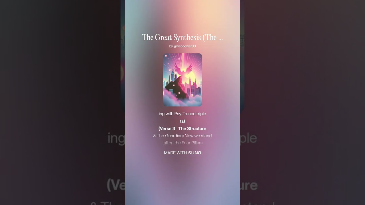 The Great Synthesis The Full Cycle