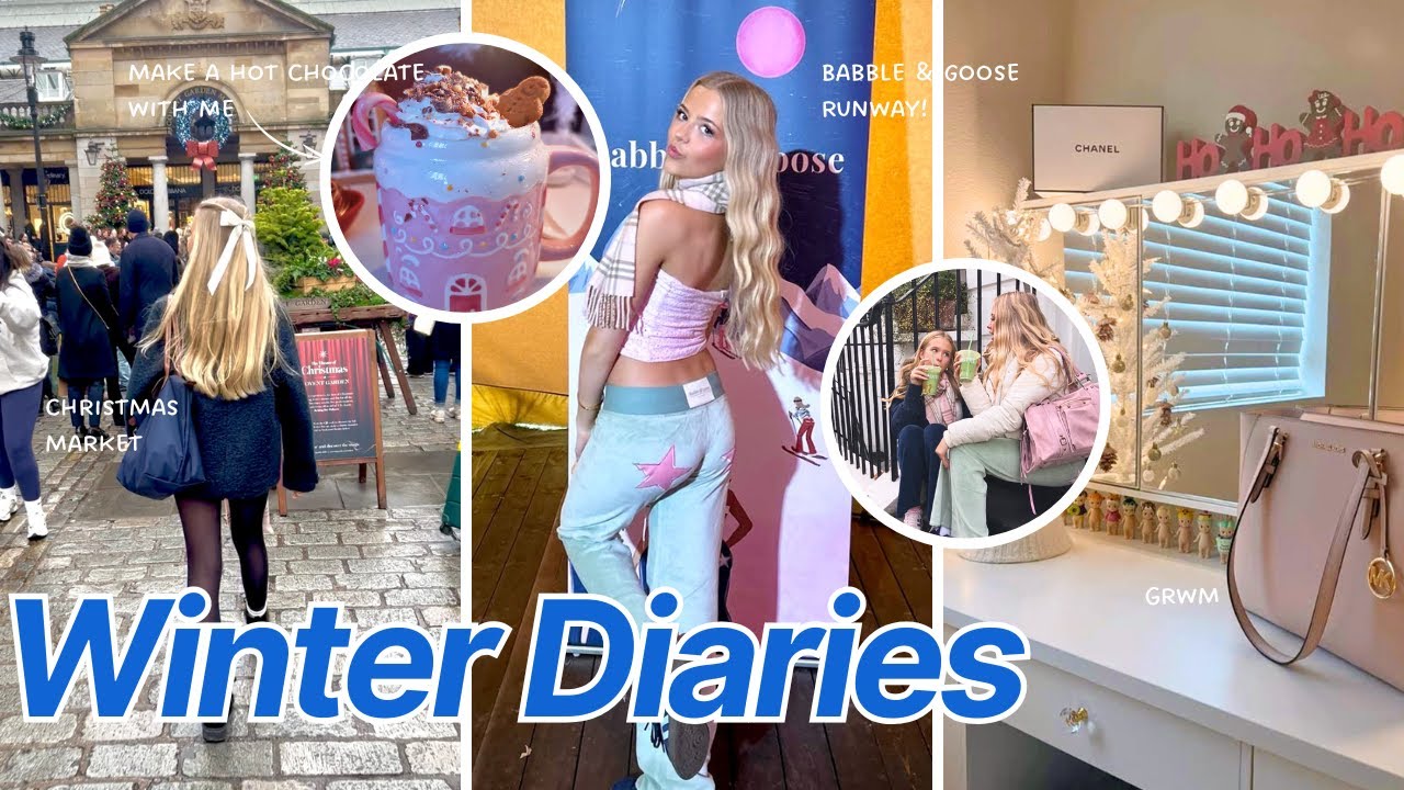 WINTER DIARIES❄️ school day in the life | modelling | christmas market🎄