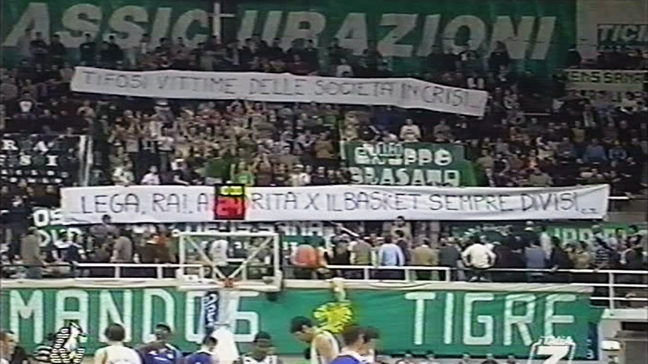 Serie A 2002/'03 Montepaschi Siena - Fabriano Basket 96-74