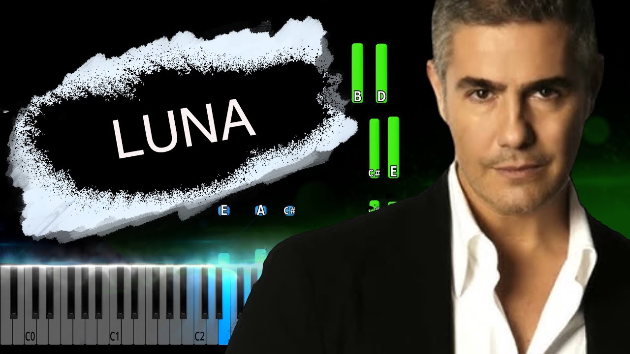 Alessandro Safina - Luna Piano Tutorial