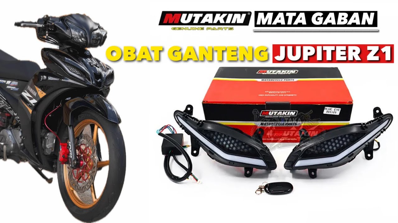 Review, Bongkar & Pasang Mata Gaban Jupiter Z1 || Ternyata Dalamnya Seperti ini !!!