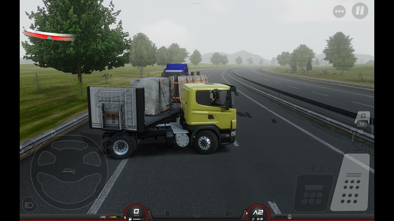 รถบรรทุกซิ่งขับด้วยความเร็ว133kmซิ่งจนคว่ำ