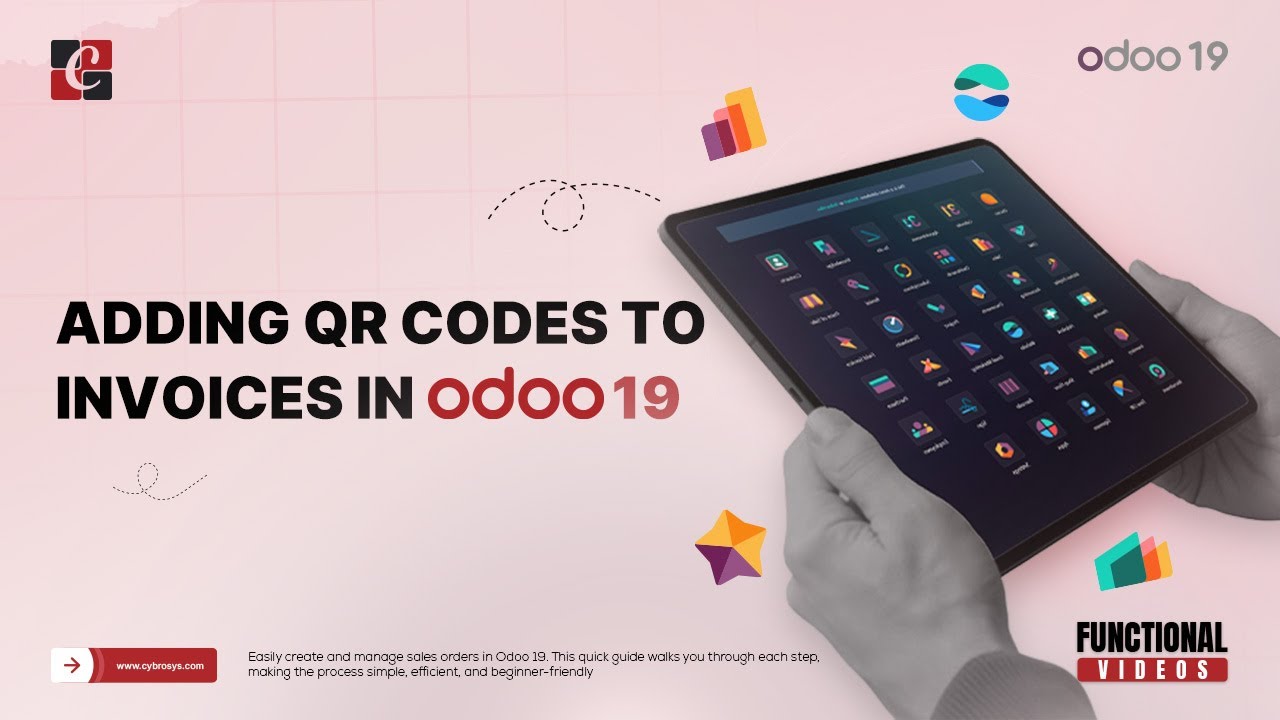 Добавление QR-кодов в счета в Odoo 19 Accounting | Odoo: 19 советов | Функциональные руководства ...