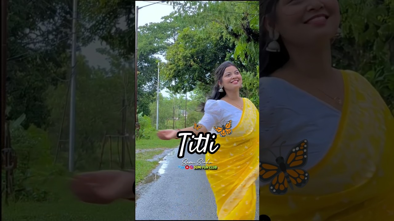 Titli 🦋 #sumisinha #reels #dance #titli #bollywood #shorts