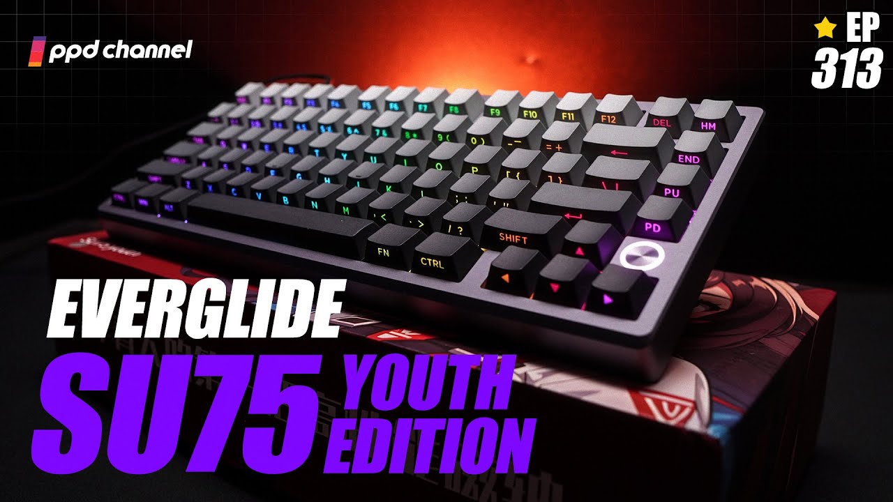 Magnetic ตัวจบของคีย์บอร์ดอลู 75% !! : EVERGLIDE SU75 YOUTH ⚡ [EP.313 ppd review]