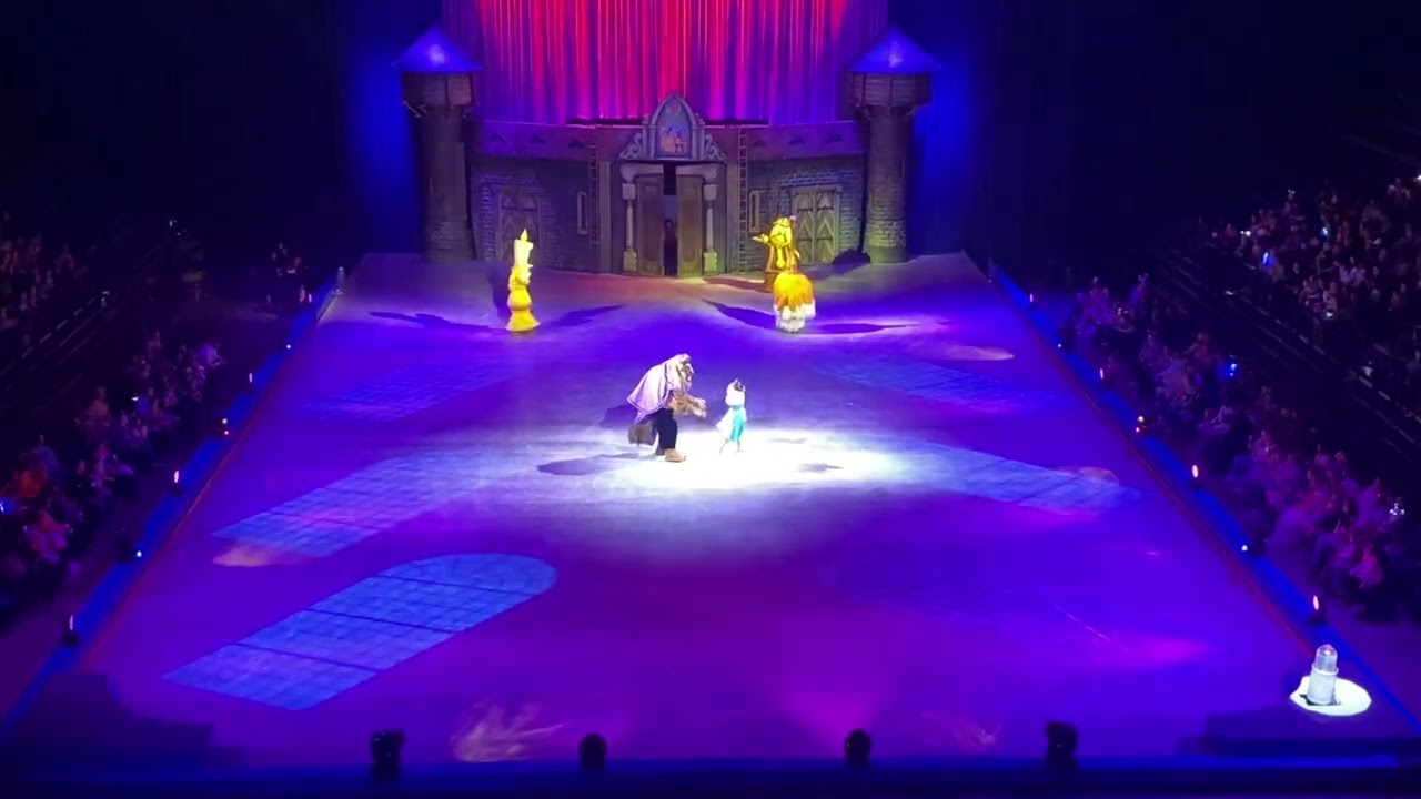 Hallie and Ben Beauty And The Beast Disney On Ice Let’s Celebrate