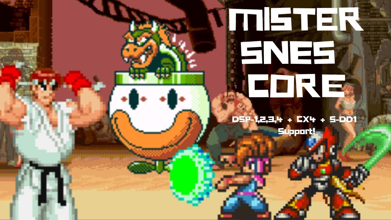 SNES Enhanced Chip Games Playing on the MiSTer @1080p 60FPS