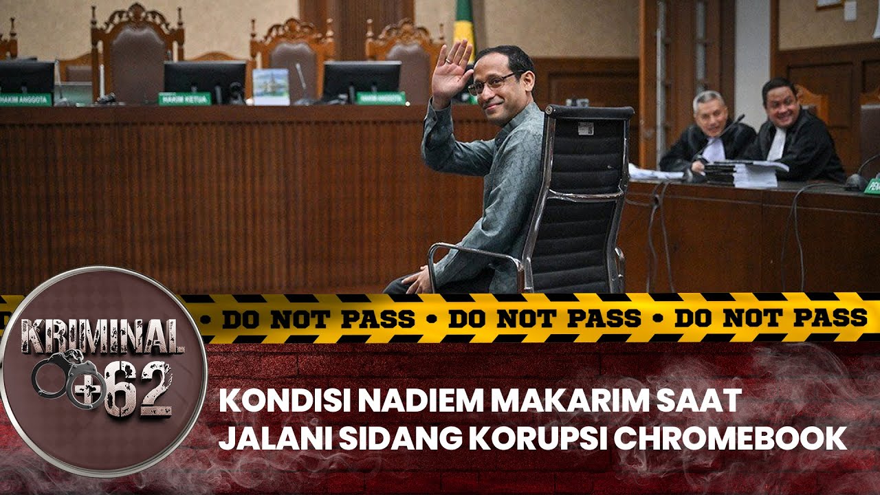 Nadiem Makarim Jalani Sidang Lanjutan Kasus Korupsi Laptop I KRIMINAL+62