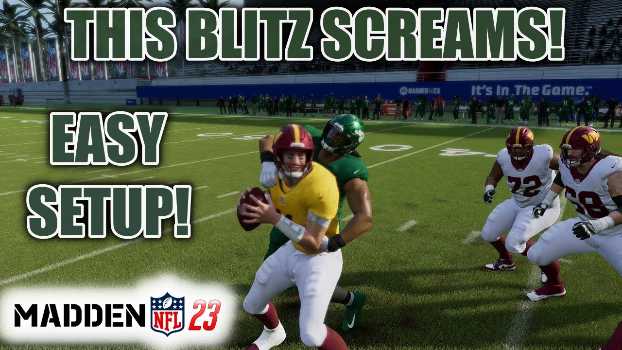 THIS MADDEN 23 BLITZ SCREAMS! EASIEST DEFENSE TO SETUP IN THE GAME!