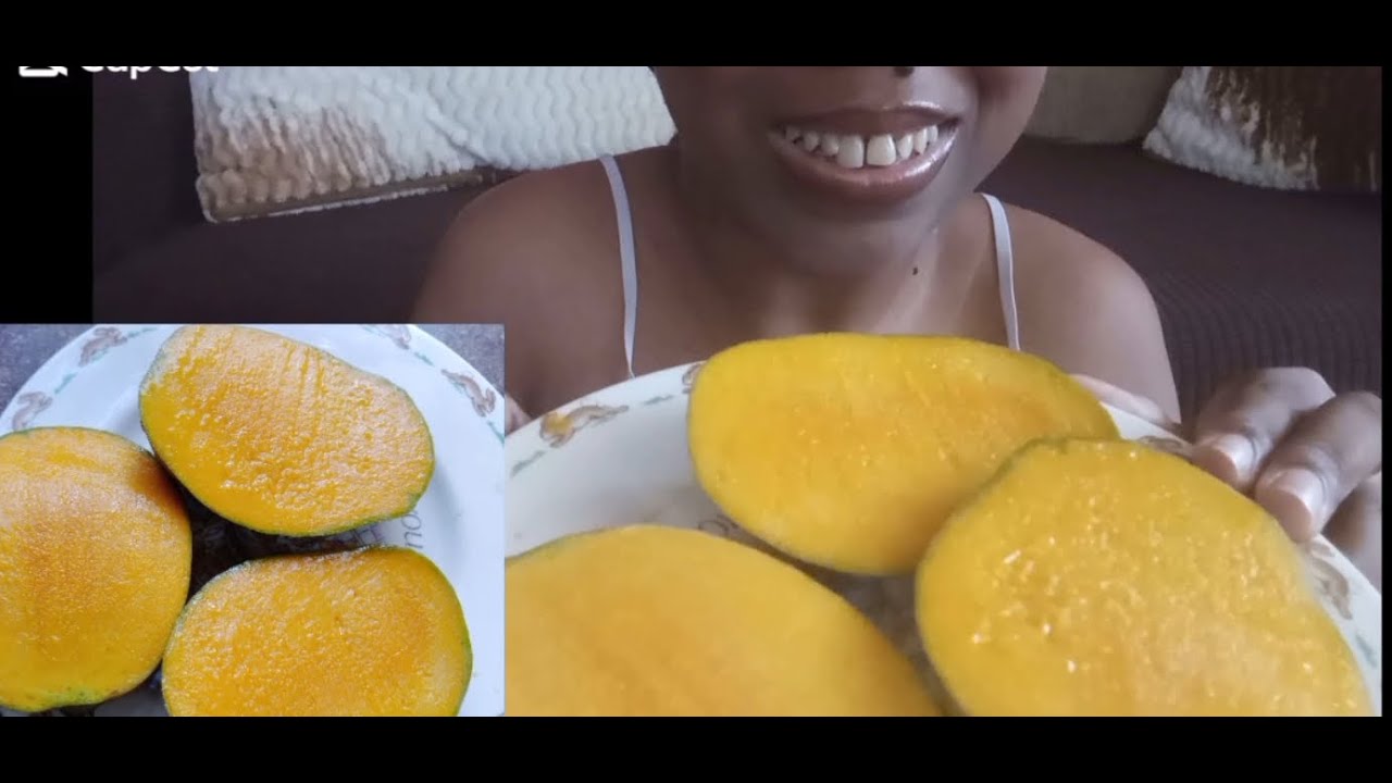 Mango Eating ASMR | eating sounds