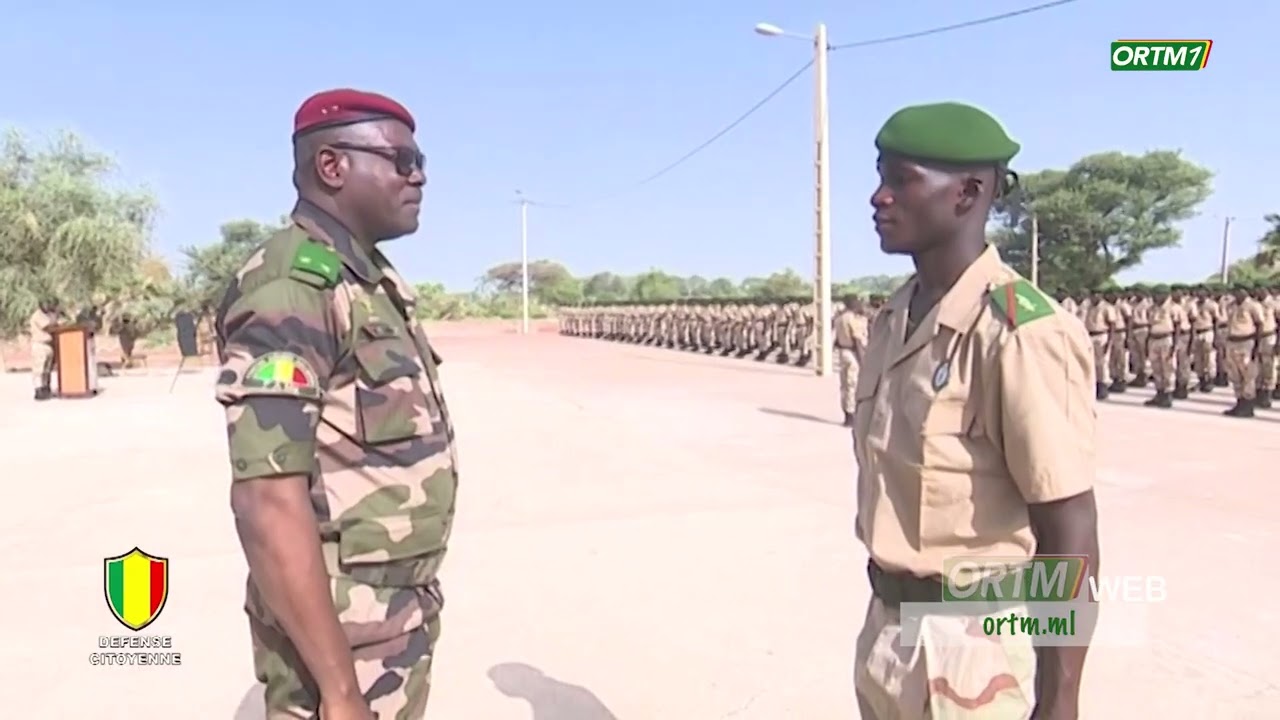 FAMa | Visite chef d'état-major général adjoint des armées Gal. Kéba SANGARE dans la région de Ségou