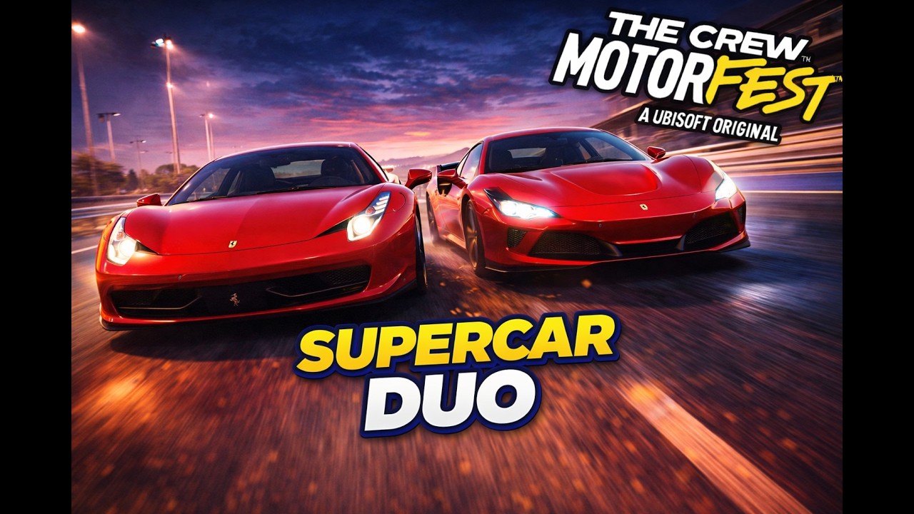 Ferrari Supercars Playlist With Duo | The  Crew Motorfest