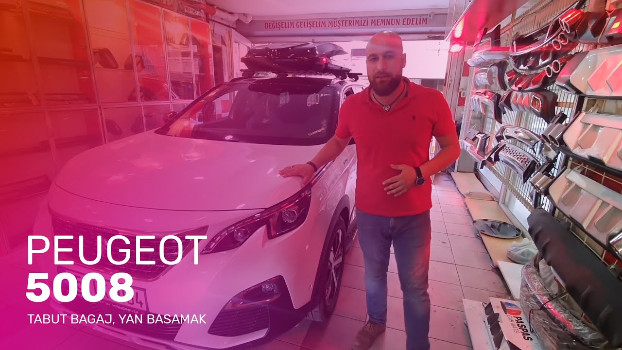 Peugeot 5008 // Tabut Bagaj, Yan Basamak Uygulamamız
