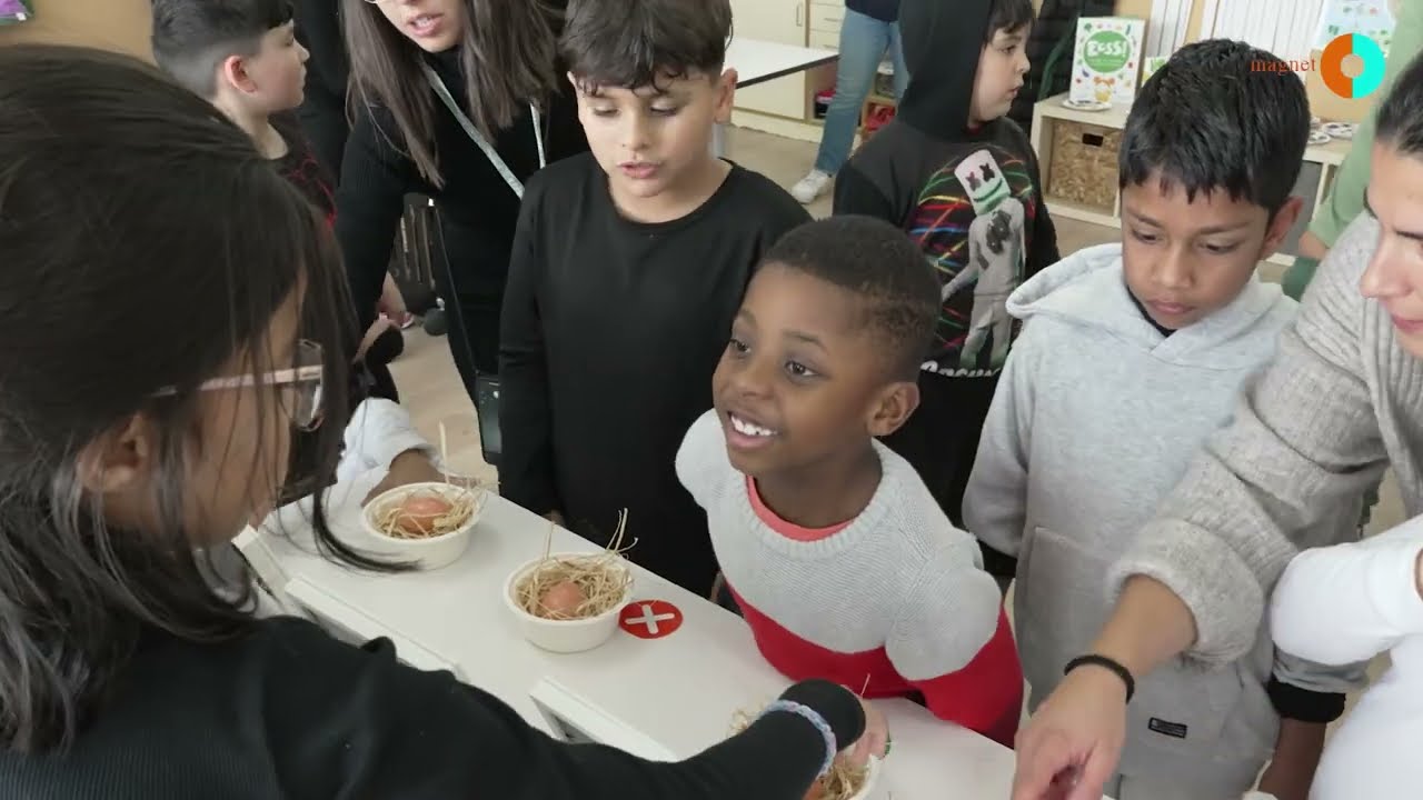 La ciència a la cuina. Exemple d'activitat Magnet a l'Escola Tanit