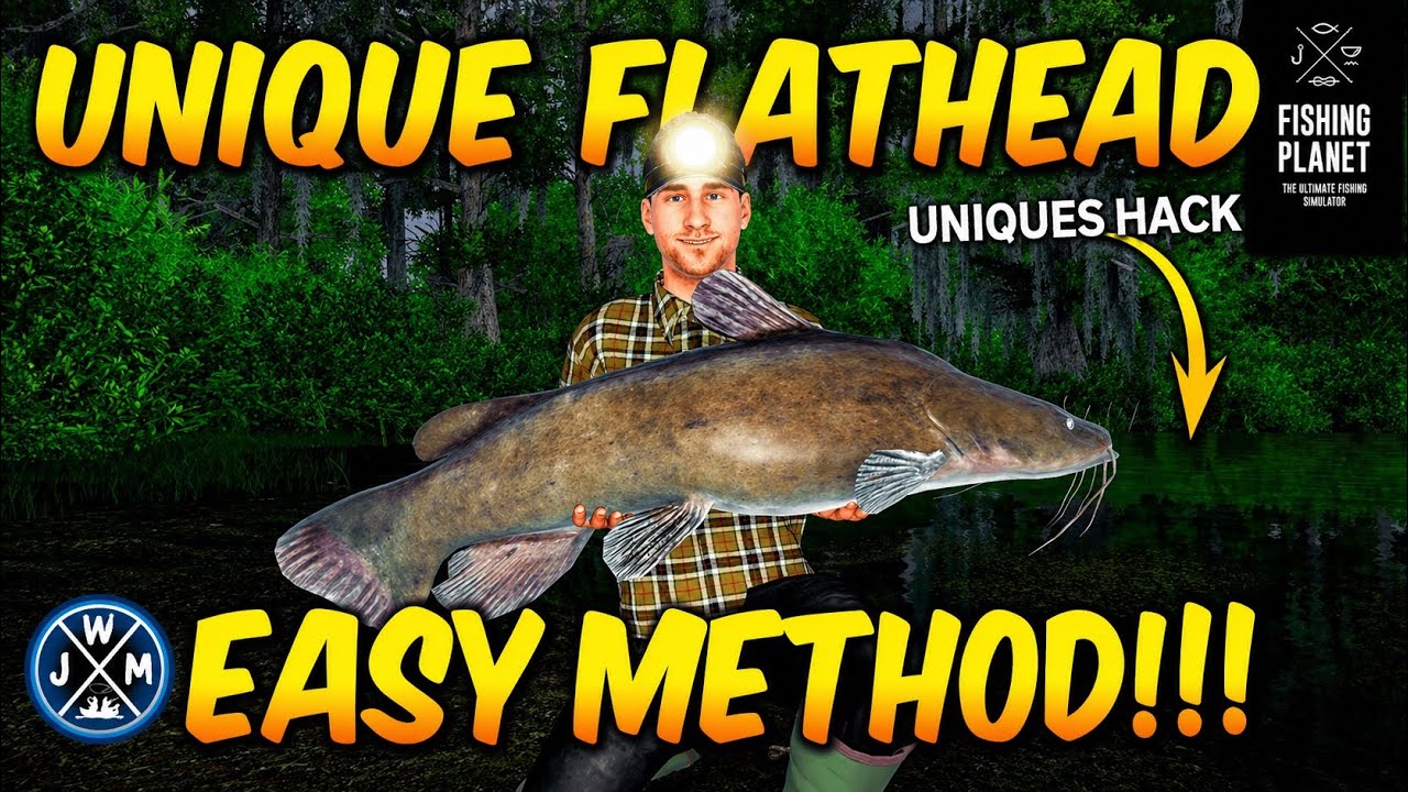 How to Catch UNIQUE FLATHEAD CATFISH (Easy) on Quanchkin Lake in Fishing Planet