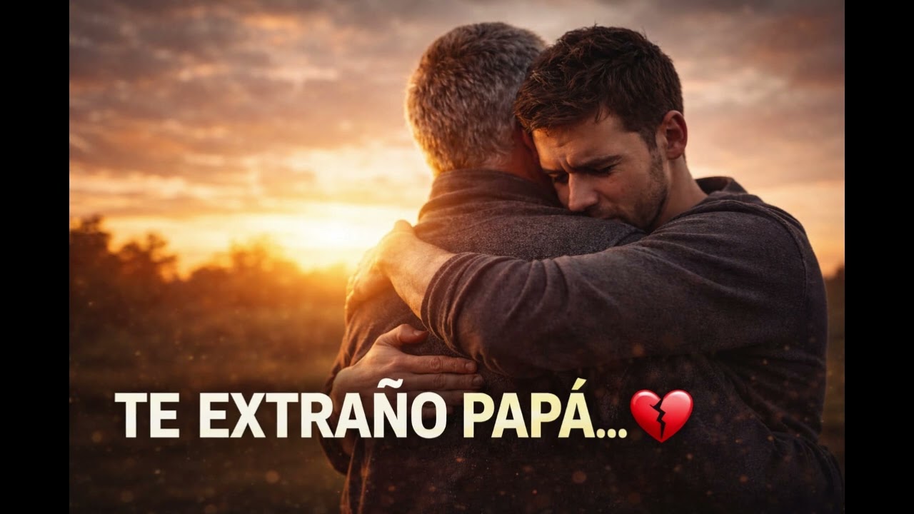 TE EXTRAÑO, PAPÁ 💔 | La Canción Que Duele Decir en Voz Alta