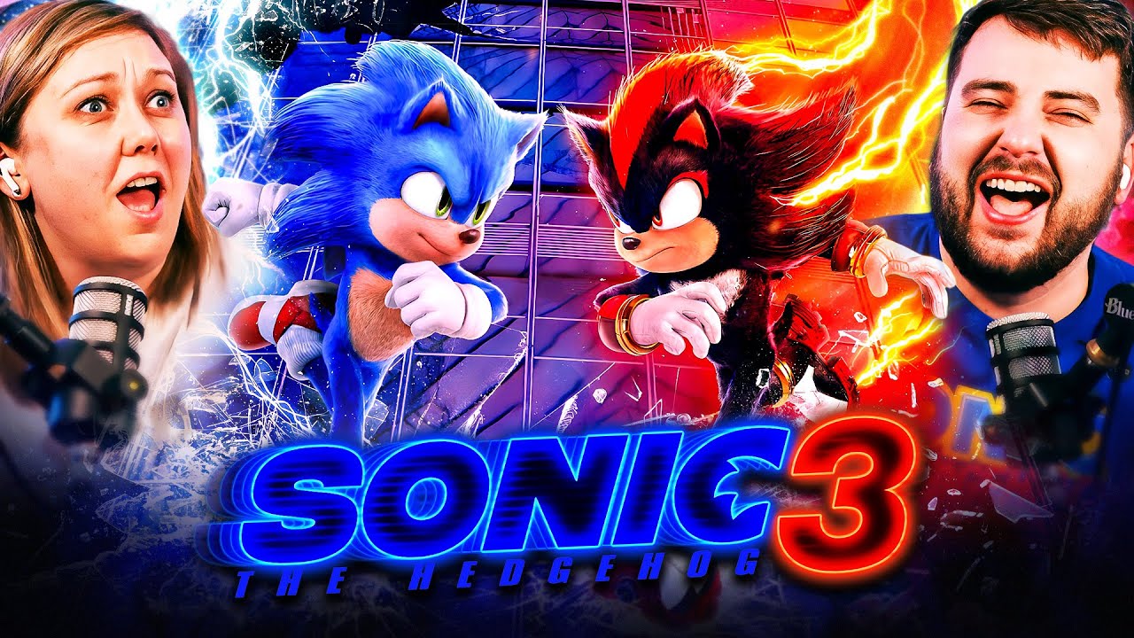 SONIC THE HEDGEHOG 3 (2024) | Movie REACTION! | SONIC VS SHADOW