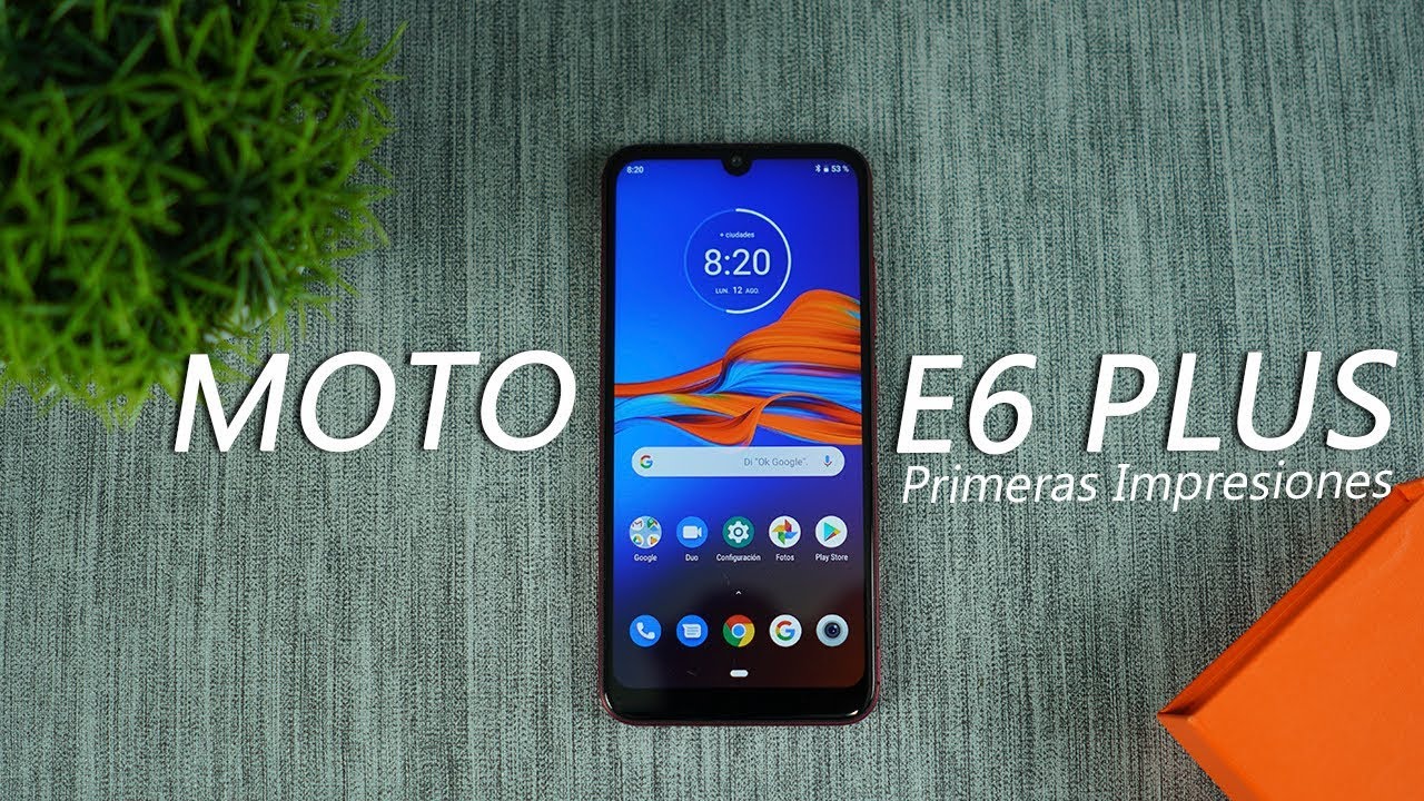 Moto E6 Plus unboxing y primeras impresiones | Tecnocat