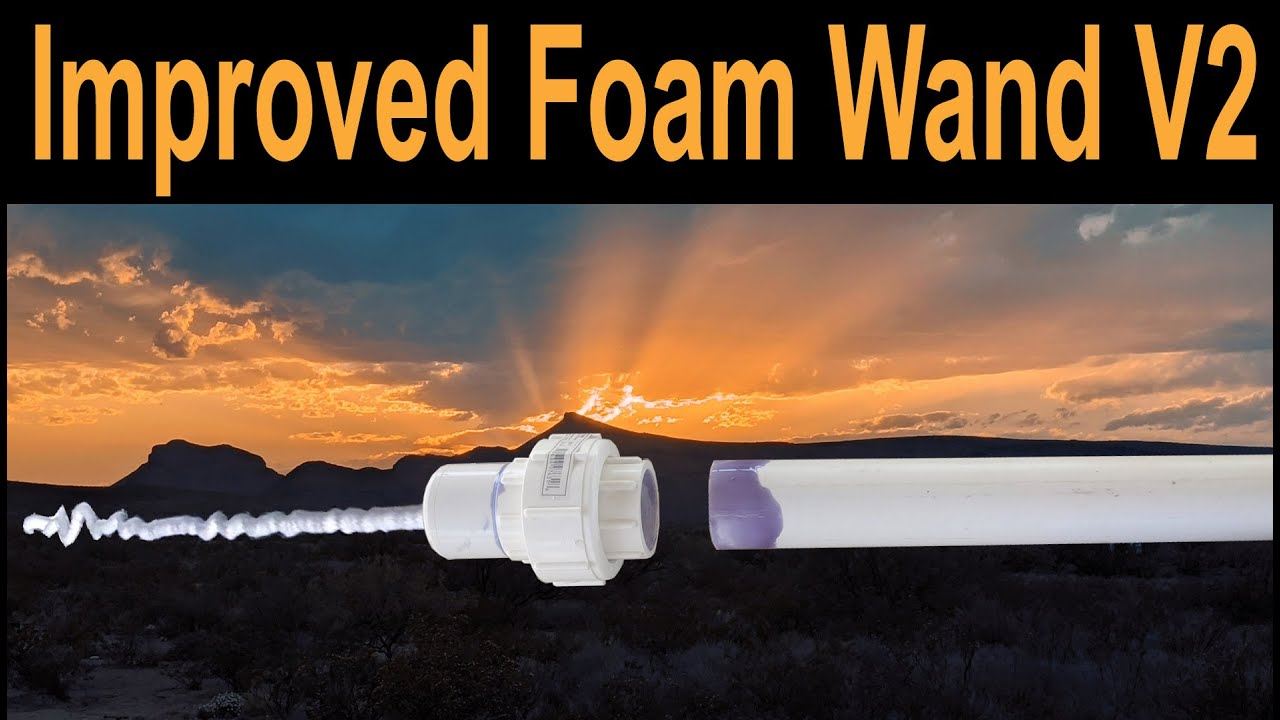 How to Make AirCrete Foam Machine Wand V2