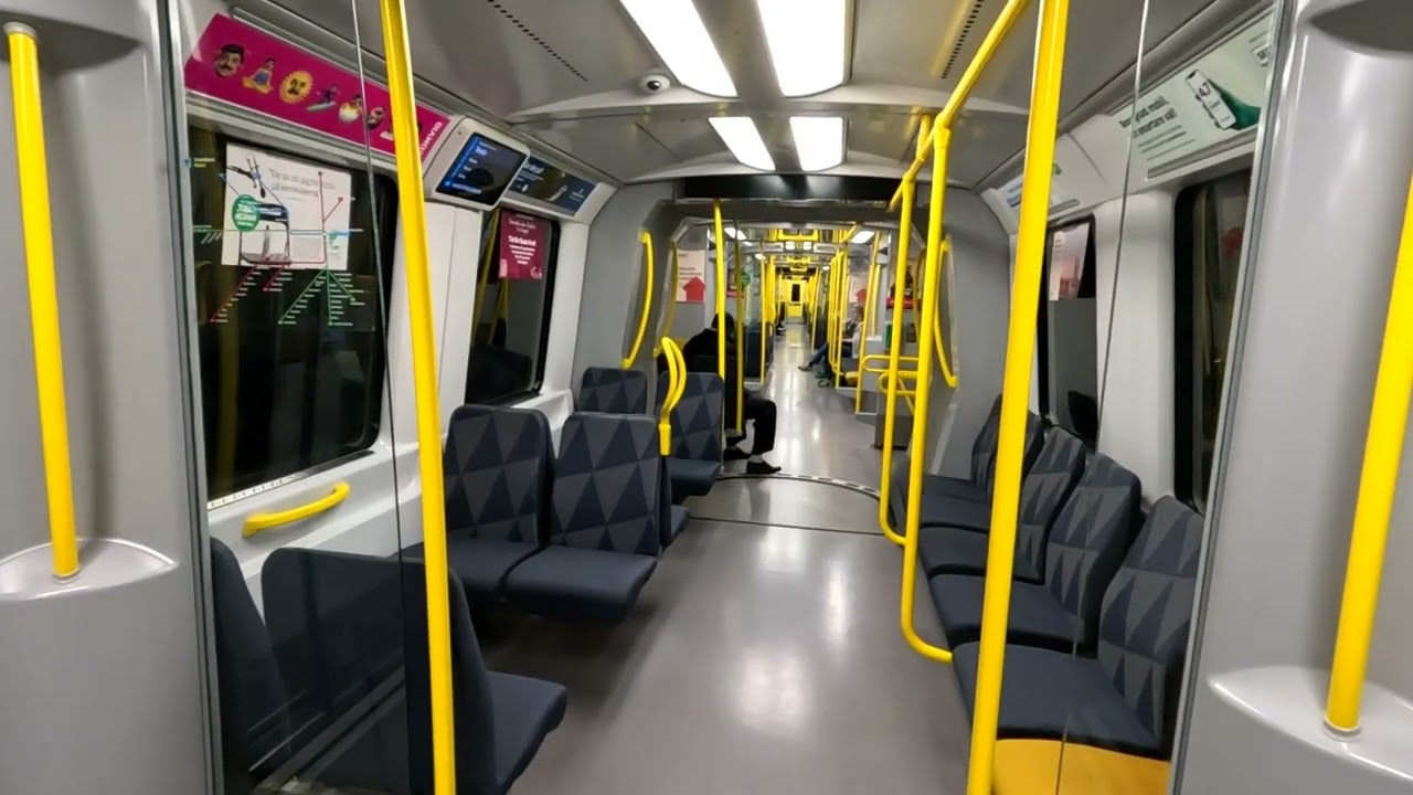Stockholm Metro Ride - Hjulsta to Tensta | 2x Escalator | Sweden | 28/08/25